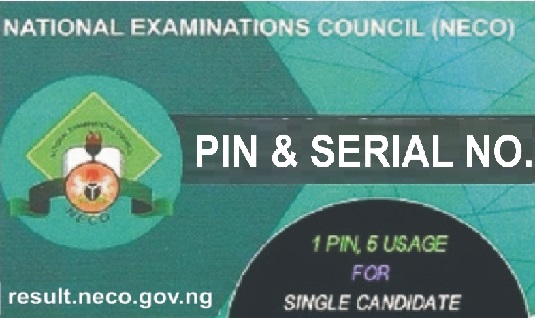 NECO RESULT CHECKER PIN & SERIAL